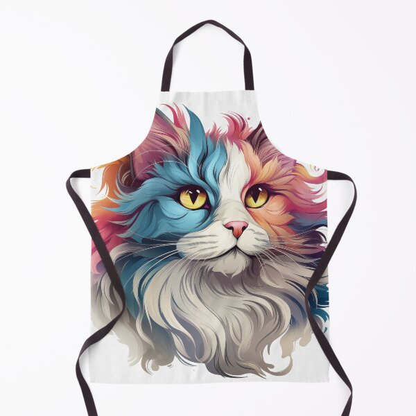 Item preview, Playful Cat and Tiger Abstract Art designed and sold by Chroma--Craft.