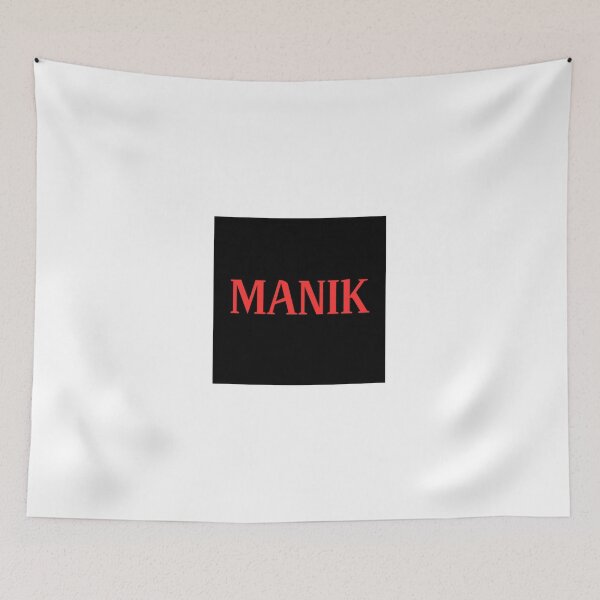 Artikelvorschau, Schwarzes MANIK-Logo-Merch entworfen und verkauft von ManikKult.