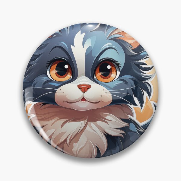 Item preview, Playful Cat Abstract Art designed and sold by Chroma--Craft.