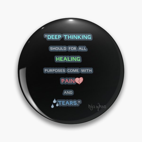 Item preview, "DEEP THINKING..." Quote 12/18/2023 designed and sold by BJGWRDS.