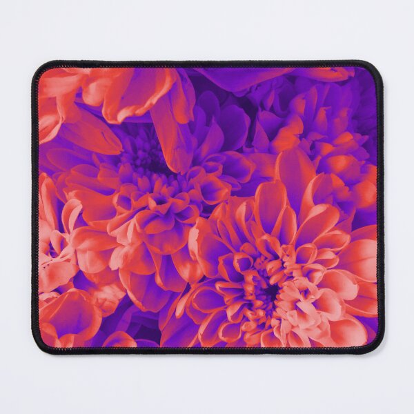 Item preview, Color Trip Boho Soul Flowers in Orange and Purple designed and sold by Trish Dish.