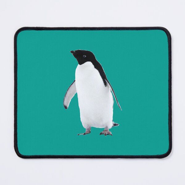 Item preview, Adelie Penguin (Teal #03A096 background)  designed and sold by SBPenguins.