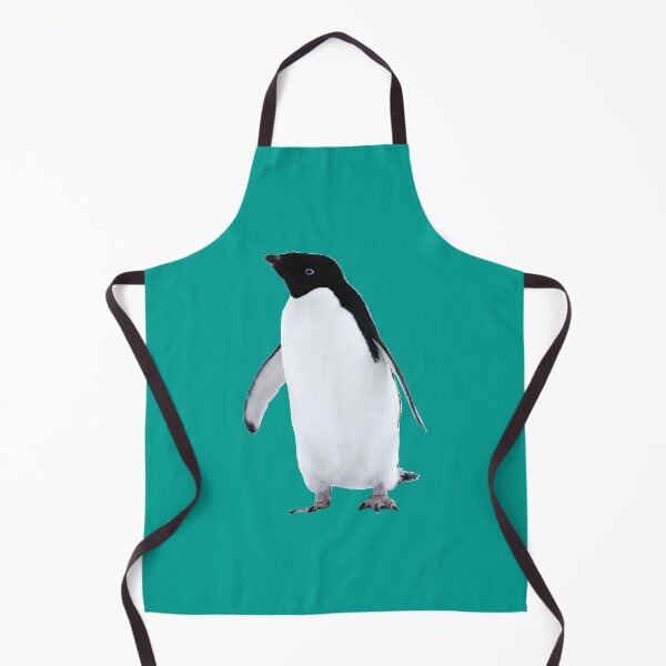 Item preview, Adelie Penguin (Teal #03A096 background)  designed and sold by SBPenguins.