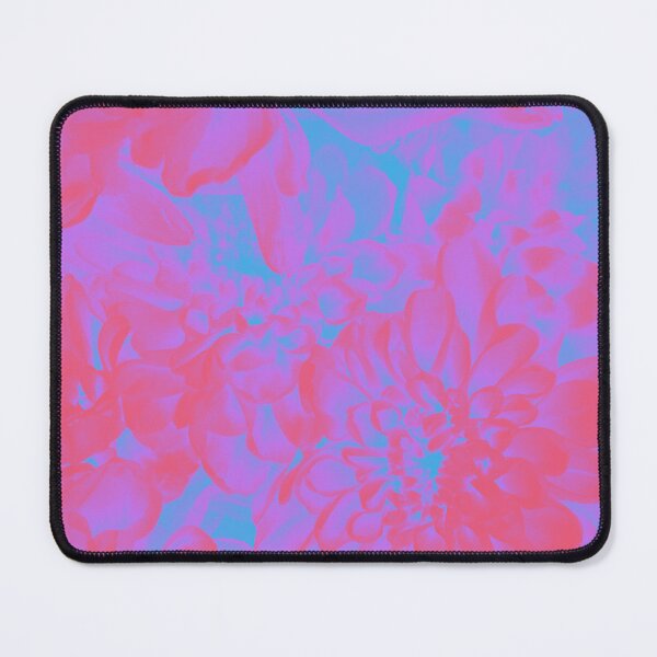 Item preview, Color Trip Boho Soul Flowers in Neon Pink and Blue designed and sold by Trish Dish.