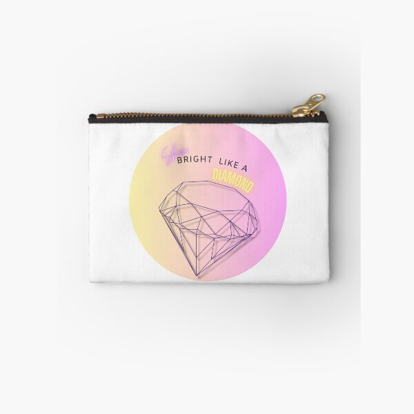 Item preview, Shine bright  like a diamond. Print whit motivational phrase  designed and sold by AnnasAnia.