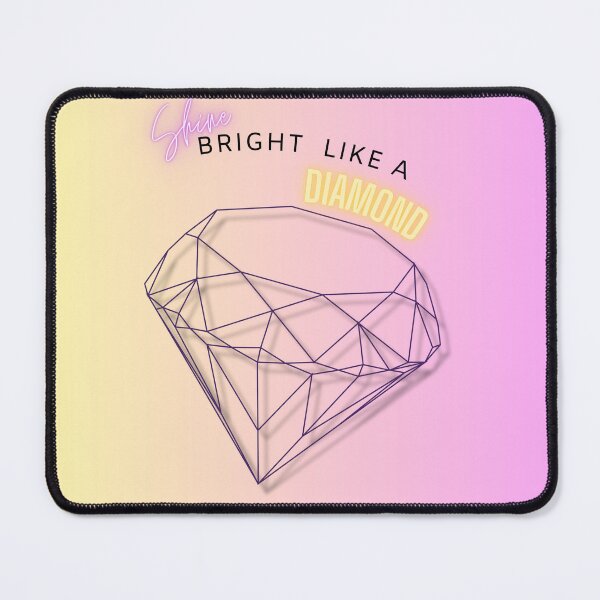 Item preview, Shine bright like a diamond. Print whit motivational phrase designed and sold by AnnasAnia.