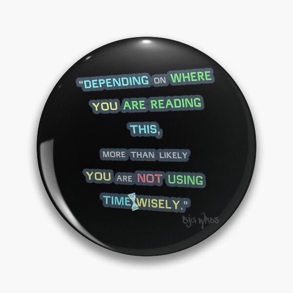 Item preview, "DEPENDING on..." Quote 12/19/2023 designed and sold by BJGWRDS.