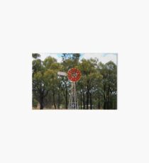 Australian Outback windmill Art Board