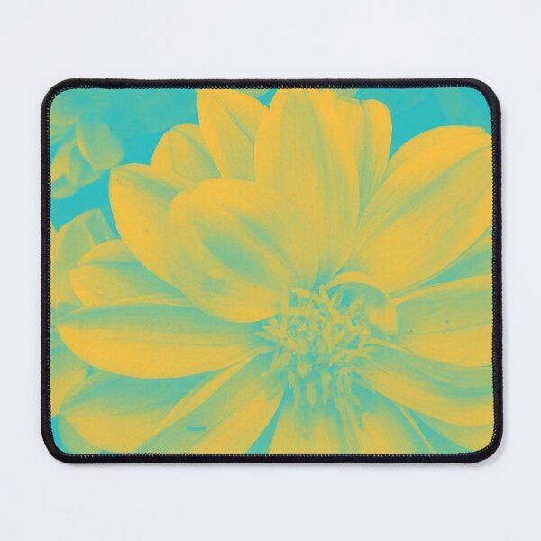 Item preview, Boho Soul Flowers in Yellow and Cyan designed and sold by Trish Dish.