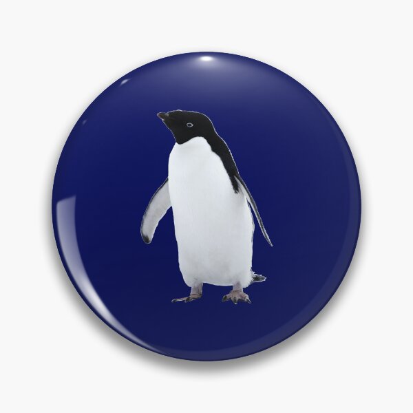 Item preview, Adelie Penguin (Dark Blue #060D5B background)  designed and sold by SBPenguins.
