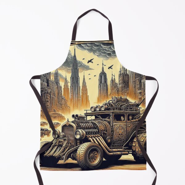 Item preview, Dystopian landscape designed and sold by Foxlindesigns.