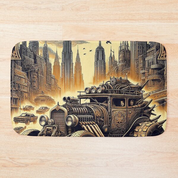 Item preview, Dystopian landscape designed and sold by Foxlindesigns.