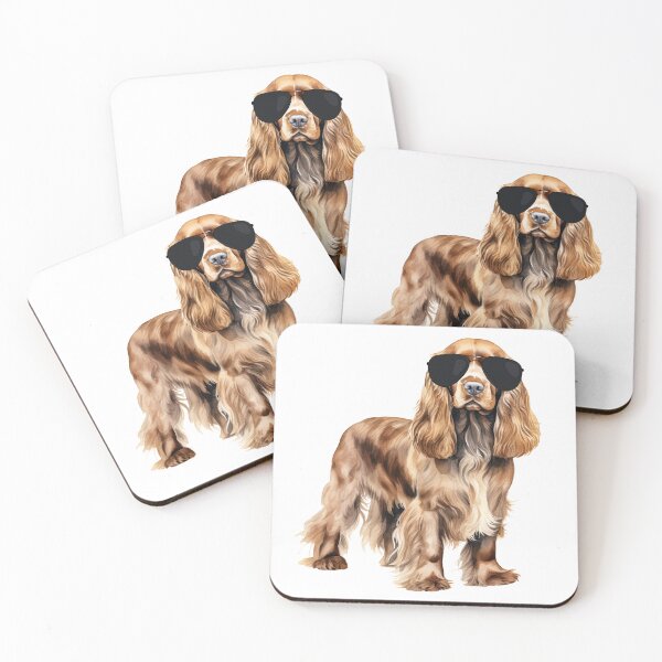 Item preview, Cocker Spaniel Wearing Sunglasses designed and sold by TheAnimalZ00.