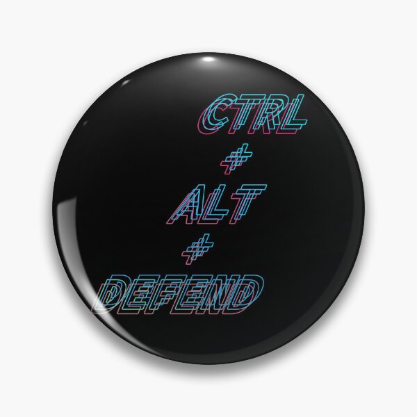 Item preview, CTRL+ALT+DEFEND (Colorfull): A Cybersecurity Design designed and sold by McNerdic.