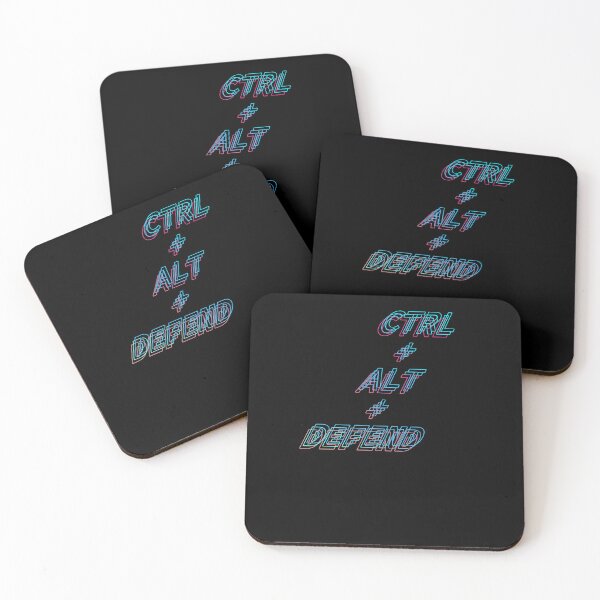 Item preview, CTRL+ALT+DEFEND (Colorfull): A Cybersecurity Design designed and sold by McNerdic.