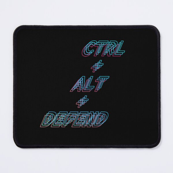 Item preview, CTRL+ALT+DEFEND (Colorfull): A Cybersecurity Design designed and sold by McNerdic.