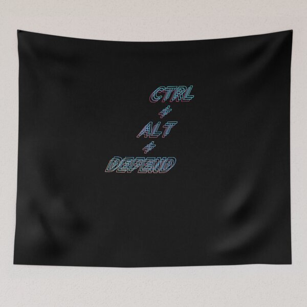 Item preview, CTRL+ALT+DEFEND (Colorfull): A Cybersecurity Design designed and sold by McNerdic.