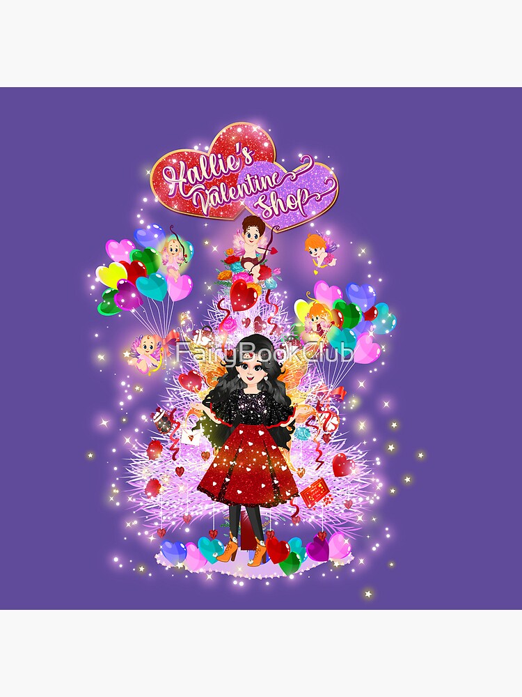 Thumbnail 5 of 5, Coasters (Set of 4), Hallie's Valentine Shop's Valentine Tree designed and sold by FairyBookClub.
