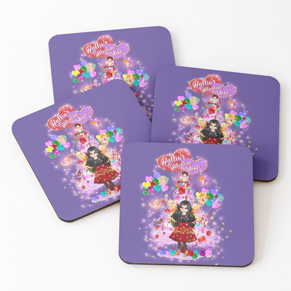 Item preview, Coasters (Set of 4) designed and sold by FairyBookClub.