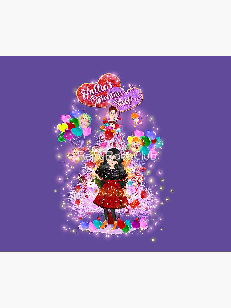Thumbnail 5 of 5, Mouse Pad, Hallie's Valentine Shop's Valentine Tree designed and sold by FairyBookClub.