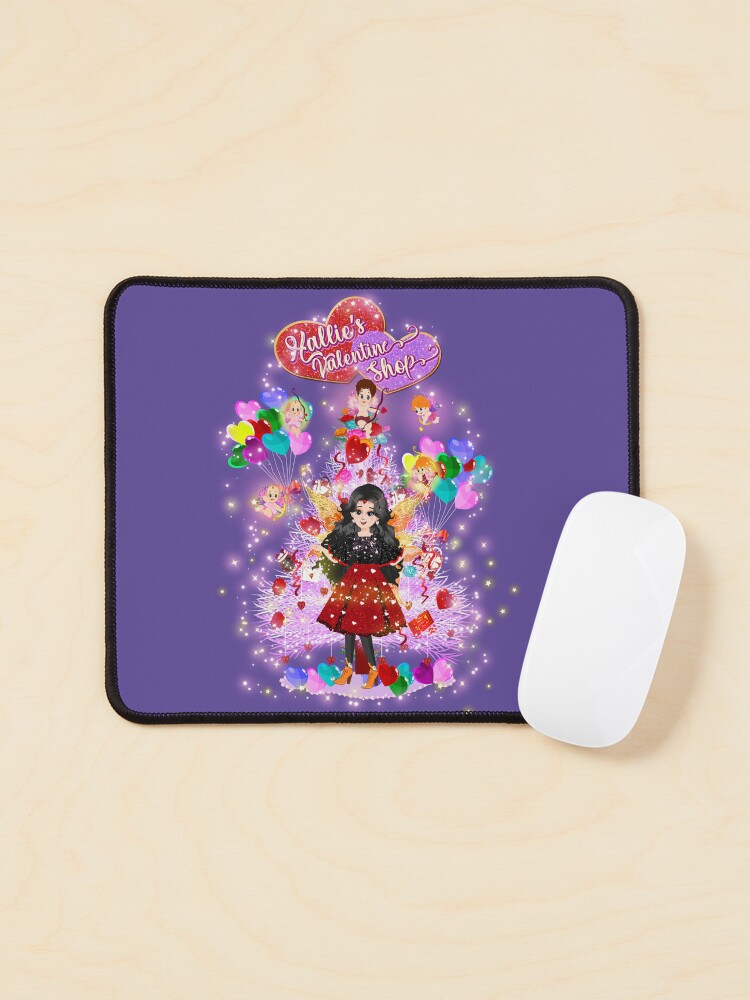 Thumbnail 1 of 5, Mouse Pad, Hallie's Valentine Shop's Valentine Tree designed and sold by FairyBookClub.