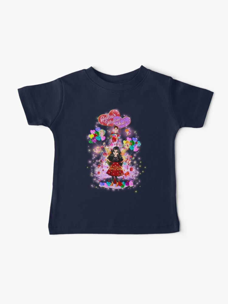 Thumbnail 1 of 2, Baby T-Shirt, Hallie's Valentine Shop's Valentine Tree designed and sold by FairyBookClub.