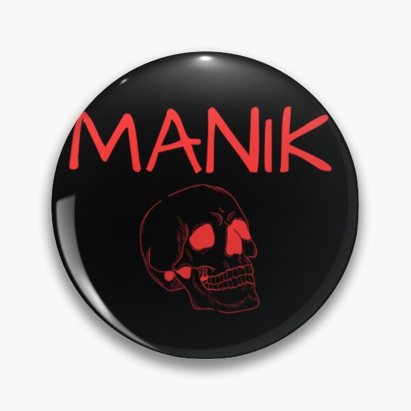 Artikelvorschau, Schwarzes Totenkopf-MANIK-Logo entworfen und verkauft von ManikKult.