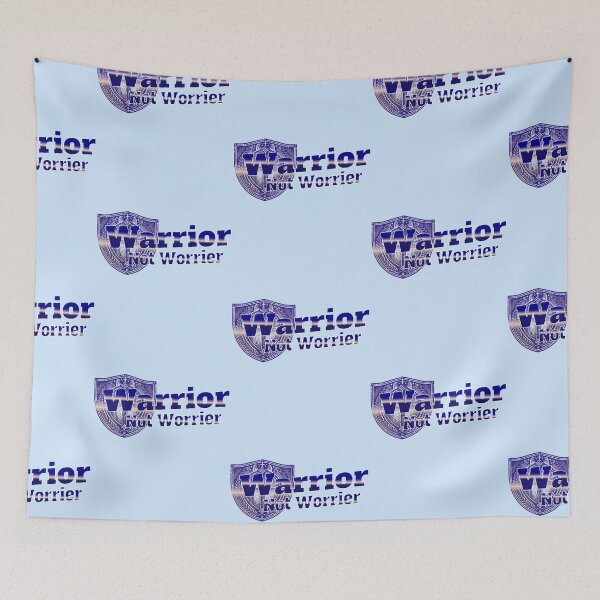Item preview, Warrior, Not Worrier designed and sold by AnalajiaDesigns.