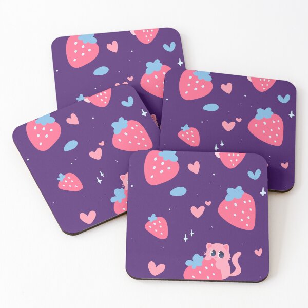 Item preview, Strawberries! designed and sold by sillycattos.