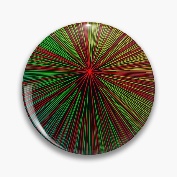 Item preview, Colorful Hyperdrive explosion - red with rainbow highlights version designed and sold by DaveDanchuk.
