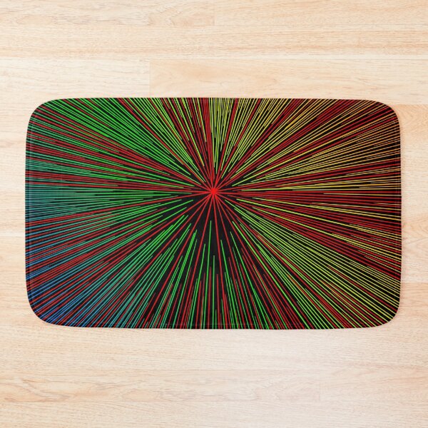Item preview, Colorful Hyperdrive explosion - red with rainbow highlights version designed and sold by DaveDanchuk.