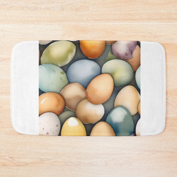 Item preview, National Egg Month January B - Watercolors designed and sold by Oldetimemercan.