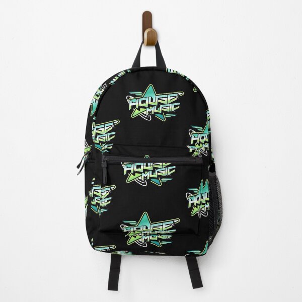 Item preview, HOUSE MUSIC  - Y2K Star (blue/green/white)  designed and sold by Discothreadz.