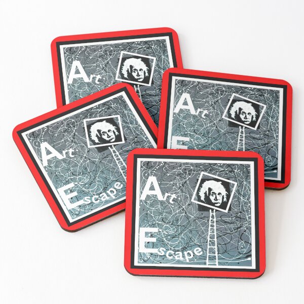 Item preview, Albert Einstein Art Escape designed and sold by Bagsyrose.