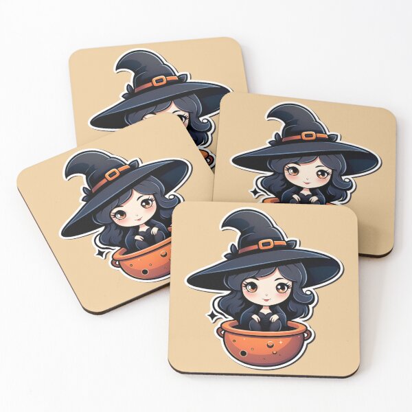 Item preview, Witch with cauldron. designed and sold by soucarol.