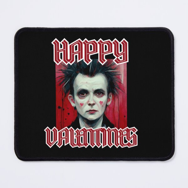 Item preview, Punk rocker say happy valentines in cute romantic style for valentines day gifts designed and sold by thankful-loco.