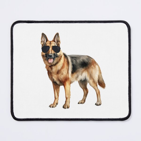 Item preview, German Shepherd Wearing Sunglasses designed and sold by TheAnimalZ00.