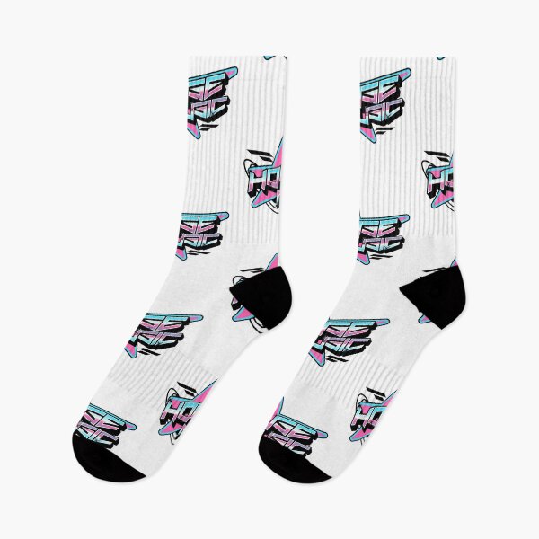 Item preview, HOUSE MUSIC  - Y2K Star (black/pink/blue)  designed and sold by Discothreadz.
