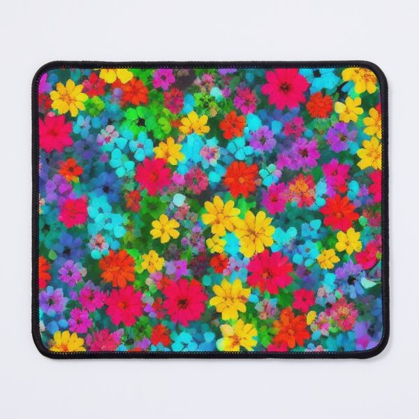 Item preview, Abstract Colorful Floral Pattern designed and sold by calibrit.