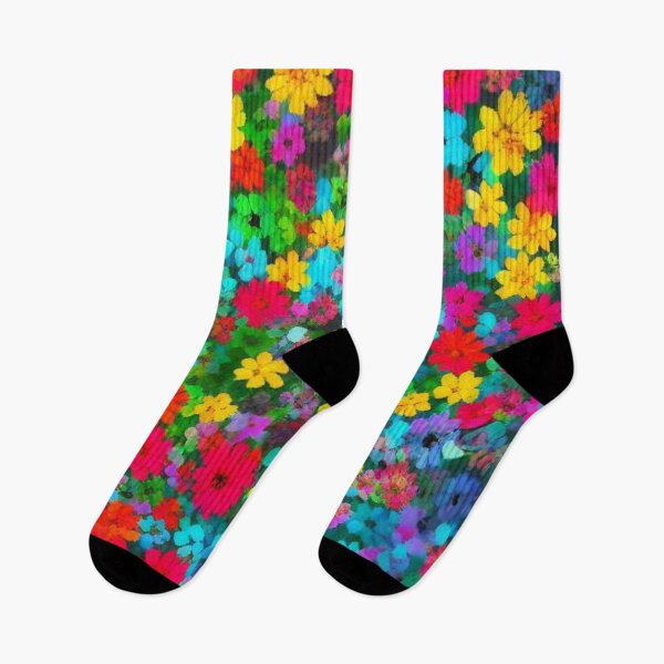 Item preview, Abstract Colorful Floral Pattern designed and sold by calibrit.