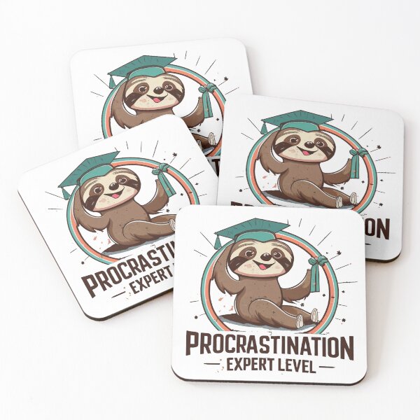 Item preview, Procrastination Expert Level designed and sold by MindFrank.