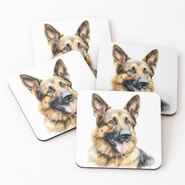 Item preview, Watercolor German Shepherd  designed and sold by TheAnimalZ00.