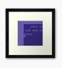 C64 Ready Framed Print