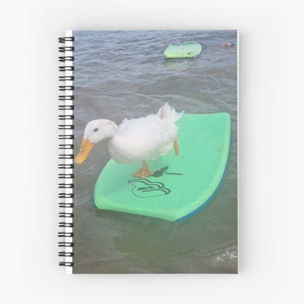 Item preview, Cute Duck Pro Surfing One Leg Beach LIFE designed and sold by Reelyfishing.