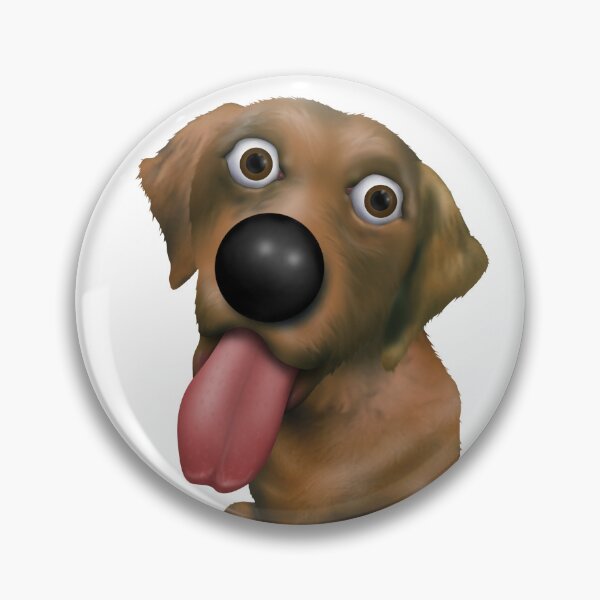 Artikelvorschau, Schokoladen-Labrador-Retriever-Cartoon-Hund entworfen und verkauft von mistersmileyfac.