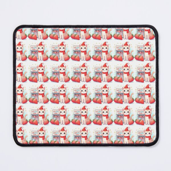 Item preview, El gato de las fresas designed and sold by Bit Canvas.