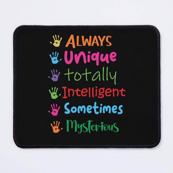 Item preview, Autism it's a different ability Funny Gift Autism Awarness designed and sold by smartrocket.