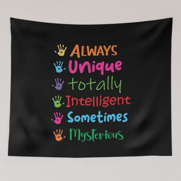 Item preview, Autism it's a different ability Funny Gift Autism Awarness designed and sold by smartrocket.