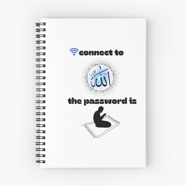Item preview, Connect to Allah The Password is Prayer designed and sold by Cust0mCreati0ns.