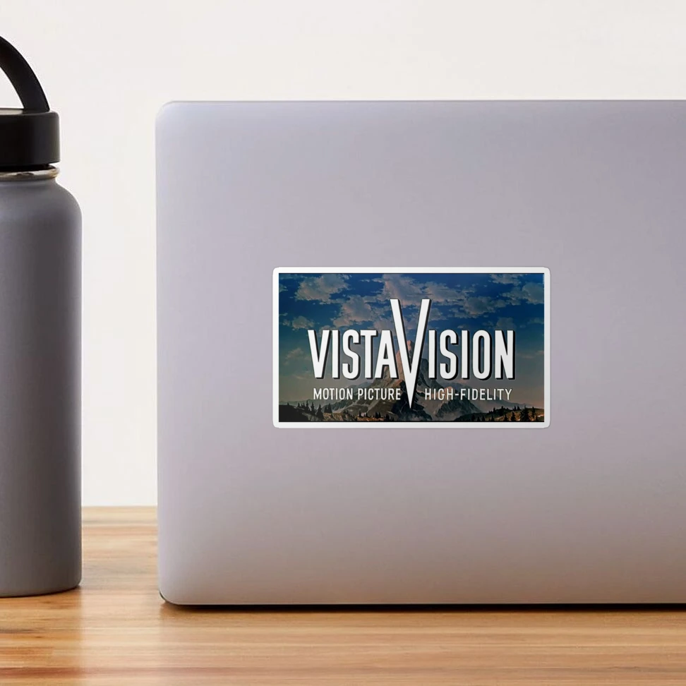 VIstaVision Logo 1 Sticker for Sale by HackTester